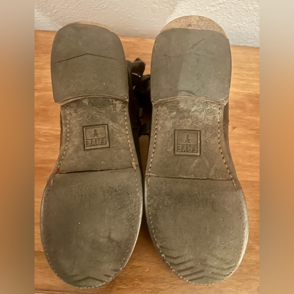 Frye Riding Moto Biker Boots - Picture 3 of 4